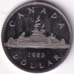 Canada One Dollar 1983 Nickel Proof Coin