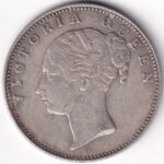 East India Company One Rupee 1840 Continuous Legend Silver Coin - Image 2