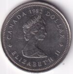 Canada One Dollar 1982 Constitution Nickel Unc Coin - Image 2