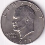 United States One Dollar 1977 Eisenhower Dollar Coin