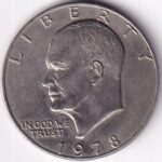 United States One Dollar 1978 Eisenhower Dollar Coin