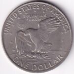 United States One Dollar 1972 Eisenhower Dollar Coin - Image 2