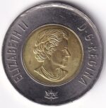 Two Dollars Canada 2017 Colored Unc Coin - Image 2