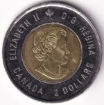Two Dollars Canada 2018 Armistice Colored Unc Coin - Image 2