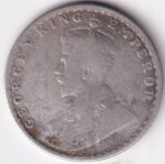 Silver Quarter Rupee of George V of 1928 Coin - Image 2