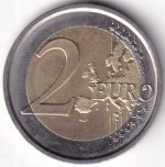Italy 2 Euros 2024 Bimetallic Coin - Image 2