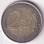 Belgium 2 Euros 2002 Bi Metallic Coin - Image 2