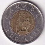 Canada 2 Dollars Bimetallic 2011 Coin