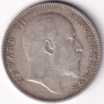 One Rupee 1907 King Edward VII Silver Coin - Image 2