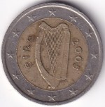 Ireland 2 Euros Bimetallic 2005 Coin