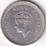 One Rupee of 1942 of British India Bombay Mint Silver Coin - Image 2