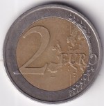 2 Euros of Germany of State of Berlin Bimetallic Coin - Image 2