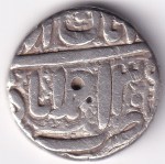 Mughal Empire One Rupee of Akbar Reign 1542-1605 Ahmedabad Silver Coin - Image 2