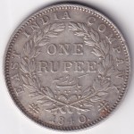 Collector Choice One Rupee 1840 Continuous Legend Silver Coin