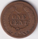Indian Head One Cent of United States of 1905 Bronze Coin - Image 2