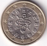 1 Euro of Portugal 2010 Coin