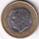 Spain 1 Euro 2019 Bi Metallic Coin