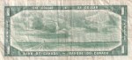 Canada 1 Dollar 1954 Queen Elizabeth II Without Devil Face Note - Image 2
