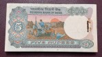 Five Rupees R N Malhotra Signature Tractor Issue Bundle - Image 2