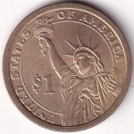 United States 1 Dollar 2009 William Henry Harrison Coin - Image 2