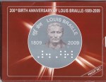 Louis Braille 2009 Proof Two Coins Set
