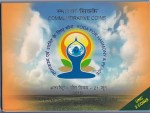 International Day of Yoga Unc Set of 100 and 10 Rupees Two Coins