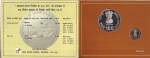 Income Tax 150 Years Proof Set of 5 and 150 Rupees Two Coins - Image 2