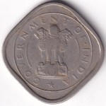 Bombay Mint Two Annas 1950 Copper Nickel Coin - Image 2