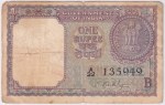 One Rupee 1964 S Bhoothalingam A-14 Note