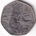 2018 UK 50 Pence Paddington at the Station Coin