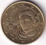 Croatia 50 Euro cents of Nikola Tesla Coin