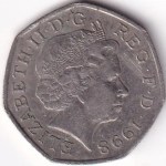 1998 UK 50 Pence NHS 50th Anniversary Coin - Image 2