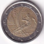Italy 2 Euros 2006 Winter Olympics Coin