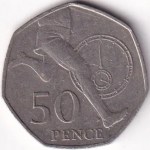2004 UK 50 Pence First 4-Minute Mile Roger Bannister Coin