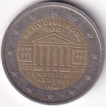 Estonia 2 Euros 2019 University of Tartu Coin