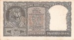 Two Rupees B-6 P C Bhattacharya Signed Olive Green Note - Image 2