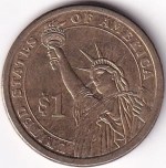 Thomas Jefferson 1 Dollar of United States Coin - Image 2