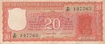 India 20 Rupees S Jagannathan Correct Kashmiri Issue Note
