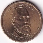 United States 1 Dollar 2011 James Garfield Coin