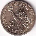 United States 1 Dollar of Millard Fillmore Coin - Image 2