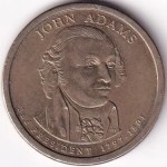 United States 1 Dollar 2007 John Adams Coin