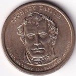 United States 1 Dollar 2009 Zachary Taylor Coin