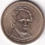 United States 1 Dollar 2011 James Buchanan Coin