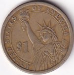 United States 1 Dollar of James Madison Coin - Image 2