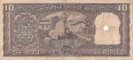 Ten Rupees B N Adarkar Sign Gandhi Commemorative Issue Note - Image 2
