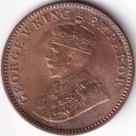 Unc Coin 1935 One Quarter Anna of King George V - Image 2