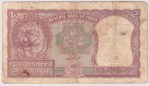 Two Rupees B-2 B Rama Rau 1951 Note - Image 2