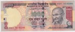 1000 Rupees Signature of Y V Reddy Used Very Fine Note