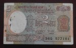 2 Rupees R N Malhotra Satellite Issue B Inset Bundle