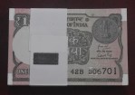 One Rupee 2018 Subhash Garg Signed 786 Ending Bundle